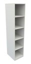 Ver imagem 4 de Armário Colmeia Eloisa M4 100% Mdf (closet Lojas Expositor) - Branco