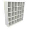 Armário Colmeia 100%mdf M4 Organizador Vestiário Prateleira - Branco - 4