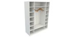 Ver imagem 2 de Armário Colmeia Cabideiro M7 100%mdf Closet Roupa Cabide