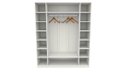Ver imagem 4 de Armário Colmeia Cabideiro M7 100%mdf Closet Roupa Cabide