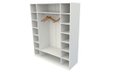 Ver imagem 3 de Armário Colmeia Cabideiro M7 100%mdf Closet Roupa Cabide