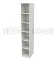Ver imagem 3 de Armário Colmeia Eloisa M17 100% Mdf (closet Lojas Expositor) - Branco