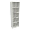 Armário Colmeia Mirela M31 100% Mdf Organizador Estante - Branco - 3