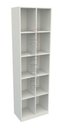 Ver imagem 3 de Armário Colmeia Mirela M31 100% Mdf Organizador Estante - Branco