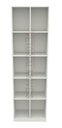 Ver imagem 2 de Armário Colmeia Mirela M31 100% Mdf Organizador Estante - Branco