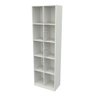 Armário Colmeia Mirela M31 100% Mdf Organizador Estante - Branco - 4