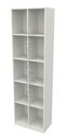 Ver imagem 4 de Armário Colmeia Mirela M31 100% Mdf Organizador Estante - Branco