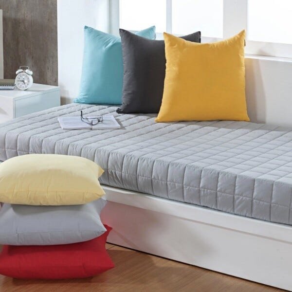 ALMOFADA DECORATIVA SLEEP - PERCAL 200 FIOS - 1 PEÇA - 9 CORES - Laranja - 2