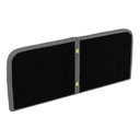 Ver imagem 5 de Cabeceira Painel Orgânico Cama Box Queen Size Aira 160cm Dobrável Linho Cinza Escuro - Desk Design