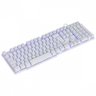 Teclado USB Gamer VX Gaming HYDRA GTH100BA Branco LED AZUL Vinik 65421 - 2