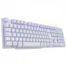 Teclado USB Gamer VX Gaming HYDRA GTH100BA Branco LED AZUL Vinik 65421 - 1