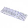 Teclado USB Gamer VX Gaming HYDRA GTH100BA Branco LED AZUL Vinik 65421 - 3