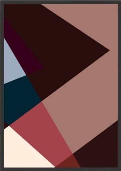 Quadro Decorativo Geométrico - 1
