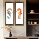 Ver imagem 2 de Kit 2 Quadros Decorativos para Cozinha Área de Festa Copa Temperos Frutas 60cm