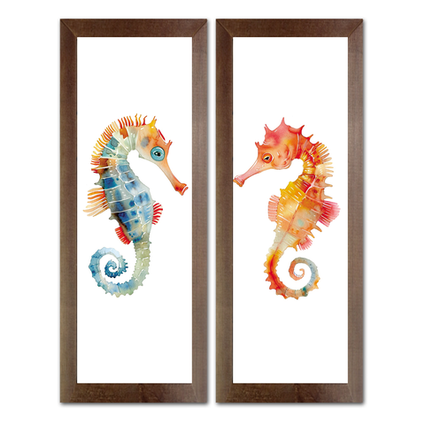 Kit 2 Quadros Decorativos para Cozinha Área de Festa Copa Temperos Frutas 60cm