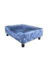 Ver imagem 1 de Caminha Cama Para Cachorro Pet Luxo Com Pés - Azul