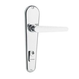 Fechadura Larga Externa Pado 725 Latão Inox - 1