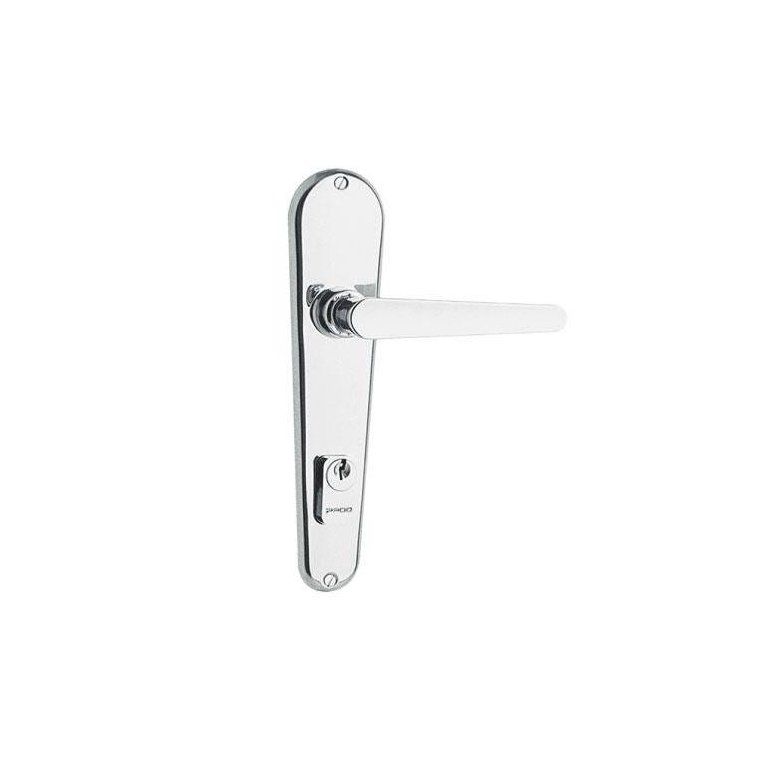 Fechadura Larga Externa Pado 725 Latão Inox