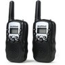 Rádio Comunicador Baofeng Mini Walkie Talkie Bf-T3 Preto - 2