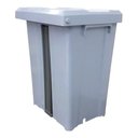 Ver imagem 6 de Cesto Quadrado Com Pedal 15 Litros P15:Verde