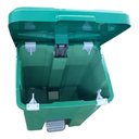 Ver imagem 4 de Cesto Quadrado Com Pedal 15 Litros P15:Verde