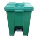 Ver imagem 1 de Cesto Quadrado Com Pedal 15 Litros P15:Verde