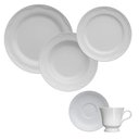 Ver imagem 1 de Aparelho de Jantar e Chá 30 Peças Cottage - Germer - Branco - Un