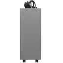 Ver imagem 5 de Sapateira Multiuso Organizador com 03 Prateleiras e Rodizio Pérola L03 Cinza - Lyam