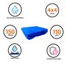 Lona de Polietileno 4m X 4m com Ilhoses Metálicos Famastil - 3