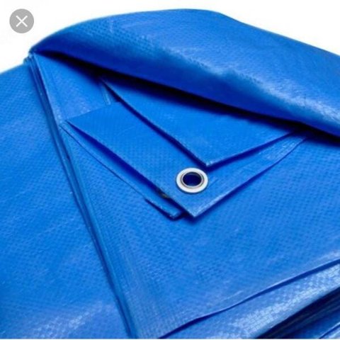 Lona de Polietileno 2m X 2m com Ilhoses Metálicos