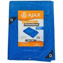 Ver imagem 1 de Lona Plastica Polietileno Azul 2X2 Metros 150 Micras