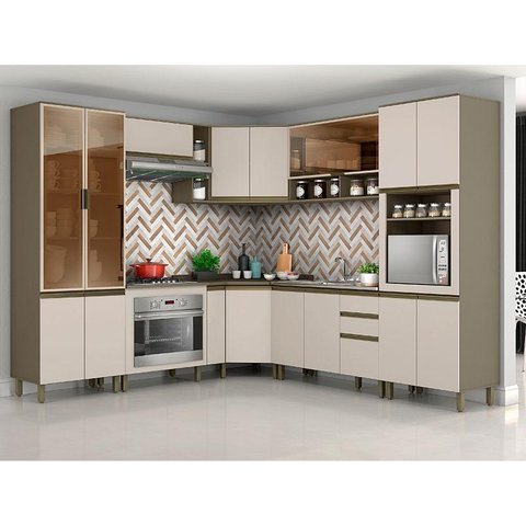 Cozinha Modulada Connect 13 Peças Duna Cristal – Henn