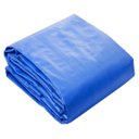 Ver imagem 1 de Lona 5x2 Mts Azul Manta Impermeável Loneiro 300 Micra