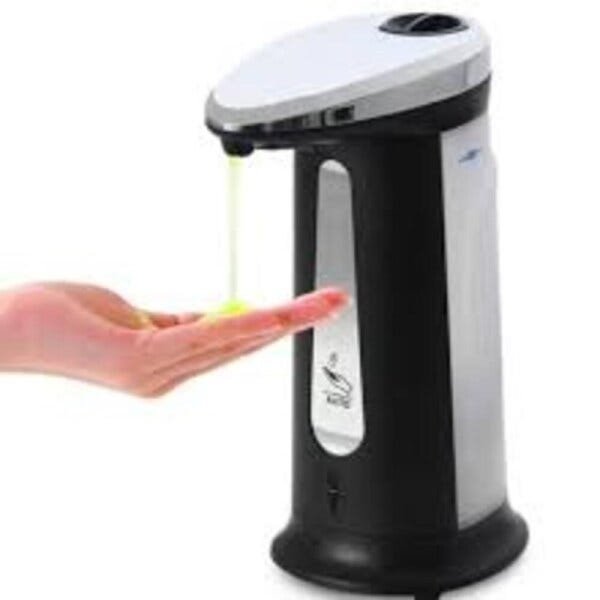 Saboneteira automatica em inox dispenser de sabonete liquido alcool em gel com sensor - 1