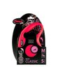 Guia Retrátil Flexi New Classic Fita M Red Cães Até 20Kg - 1