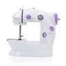 Mini Máquina de Costura Reta Portátil Bivolt Doméstica Compacta Branco - 1