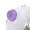 Ver imagem 6 de Mini Máquina de Costura Reta Portátil Bivolt Doméstica Compacta Branco