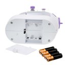 Ver imagem 4 de Mini Máquina de Costura Reta Portátil Bivolt Doméstica Compacta Branco