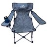 Cadeira de Camping Dobravel Retratil Apoio de Braço Porta Copo Bolsa de Transporte Passeio Viagem La - 2