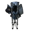 Ver imagem 5 de Cadeira de Camping Dobravel Retratil Apoio de Braço Porta Copo Bolsa de Transporte Passeio Viagem La