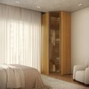 Ver imagem 1 de Guarda-roupa Modular 1 Porta Reflecta Canto Altezza