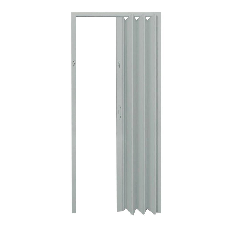 Porta Sanfonada PVC 0,60x2,10 Multilit Cinza - 2