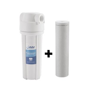 Filtro para Caixa D'água e Cavalete Bbi F230poe-eco + 1 Refil F230poe-eco + Pp10/20