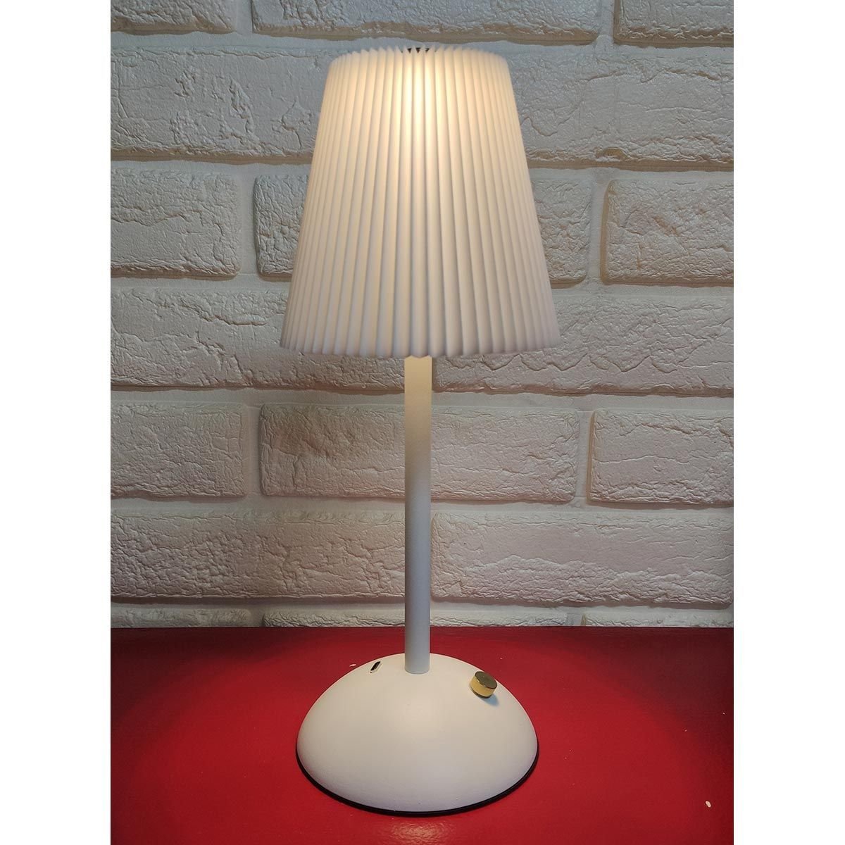 Luminaria Abajur Mesa Led 3 Tons sem Fio Bateria Recarregavel Usb Sala Quarto Cabeceira Escritorio R - 4