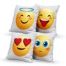 Kit 4 Almofadas Decorativas Own Emoji 45x45cm - 1