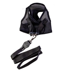 Colete Peitoral - Aerado com Fecho de Contato Preto P