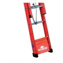 Ver imagem 2 de Escada Extensiva em Fibra 12/20 Degraus Capacidade 110kg Worker