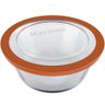 10 Potes de Vidro 2,4l com Tampa Marinex Saladeira Tigela Redonda Buffet - 1