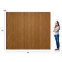 Ver imagem 5 de Painel Ripado para TV até 84 Polegadas 100% MDF 297CMX250CM Modular 3.0