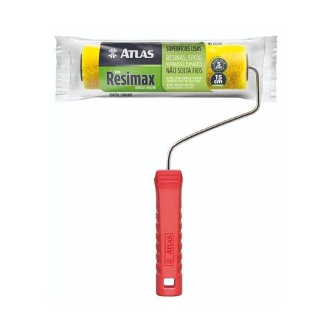 Rolo Pintura Resimax Lã Sintética 15 cm Atlas